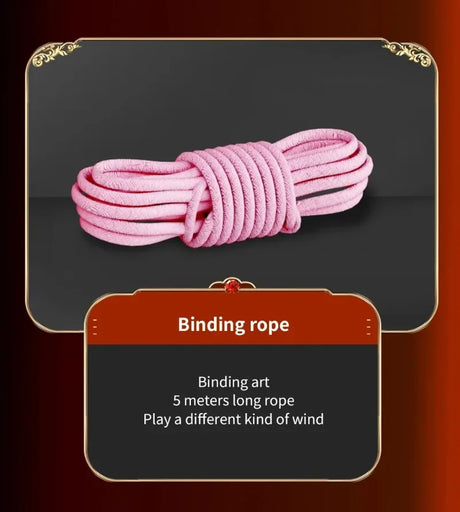 Couples BDSM Bondage Kit with Handcuffs Neck Collar Wrist Restraints Mouth Gag And Strap - Adult SM Sex Toys for Women's Fetish