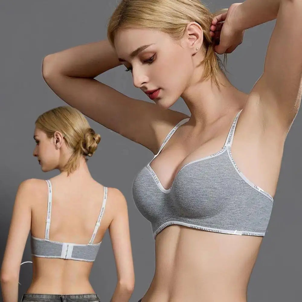 Small Breasts Push Up Bra Wireless Comfortable Underwear Seamless Invisible Bralette 3D Pads Support Bras Side Breast Collection