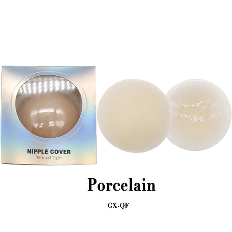 Non Adhesive Body Nipple Covers Reusable Silicone Nipple Pasties No Show Breast Petals Invisible Chest Stickers Boob Tape