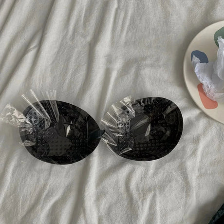 2025 New Women Summer Chest Stickers Lift Up Nude Bra Self Adhesive Bra Invisible Cover Bra Silicone Pad Sexy Strapless Breast