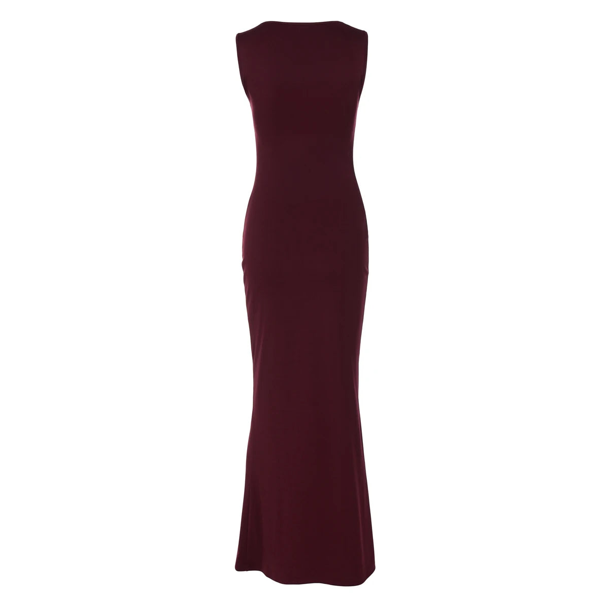 Hugcitar Women Elegant Solid Square Collar Straps Sexy Bodycon Maxi Prom Dress Summer Women Y2K Clothes Evening Party Birthday