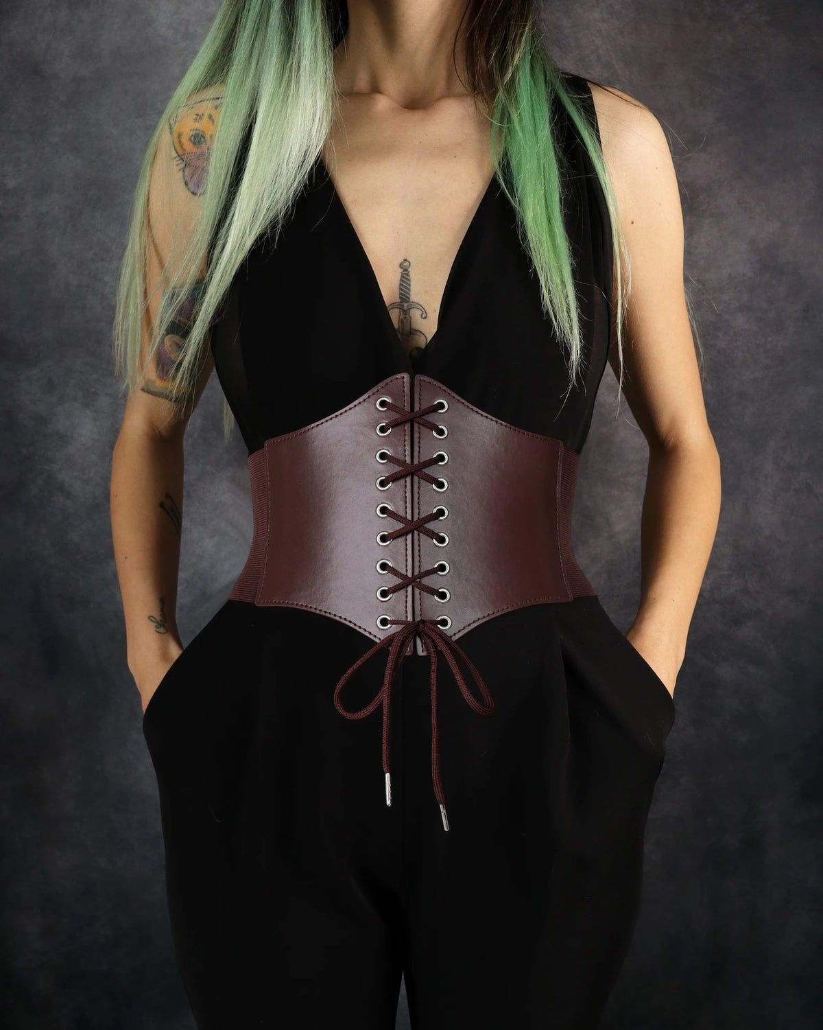 Medieval Corset Belt Waistband Women Steampunk PU Leather Harness Body Belt Anime Cosplay Viking Pirate Girdle Accessories