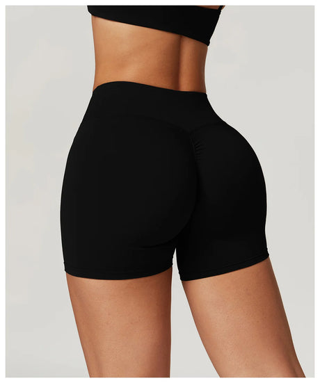 Women Fitness Shorts Sports Shorts Running Cycling Shorts High Waist Push Up Gym Shorts Workout Leggings Woman Yoga Clothing