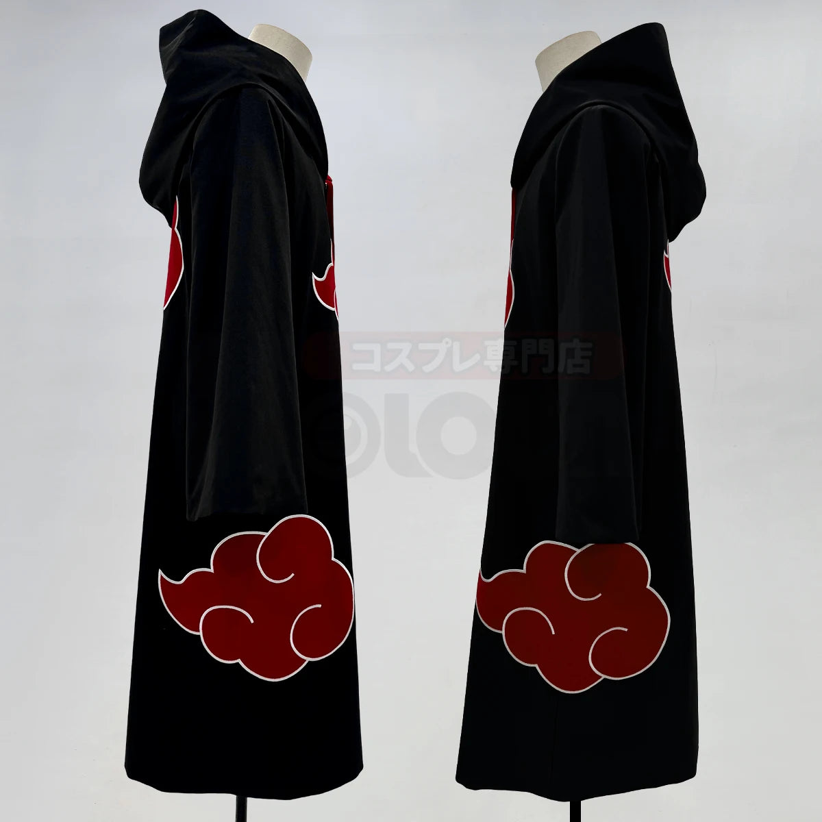 HOLOUN Uchiha Itachi Sasuke Anime Cosplay Costume Embroidery Hawk Team Cloak Pain Konan Sasori Halloween Christmas S-2XL