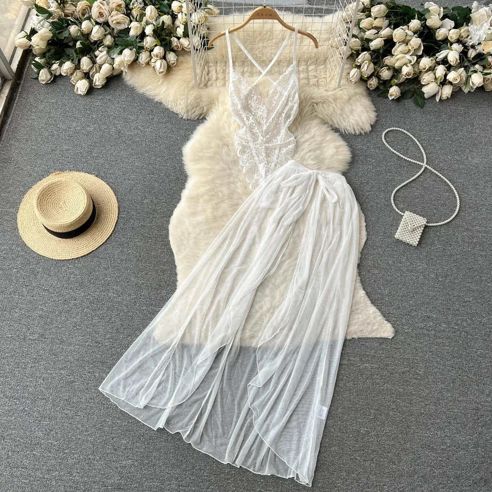 Women Sets Ruffled Apron Shorts Headband Maid Cosplay Costume Rabbit Officer Party Park Performance Sexy Suits Hotsweet Clothes