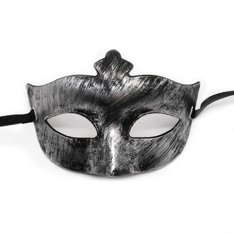 1PC Masquerade Mask Vintage Prince Mask Black Antique Copper Half Face Mask Plastic Retro Crown Masks Women Party Decoration