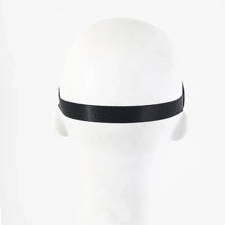 Black PU Leather Sex Eye Mask Cover Nose Large Area Sex Mask BDSM Accessoire Bdsm Bondage Restraints Sex Toys for Women Couples