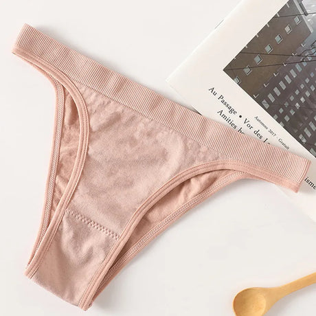 3Pcs/Set Women High Cut Brazilian Panties High Rise Seamless Underwear Soft Stretch Sports Soft Briefs Ladies Sexy Lingerie M-L