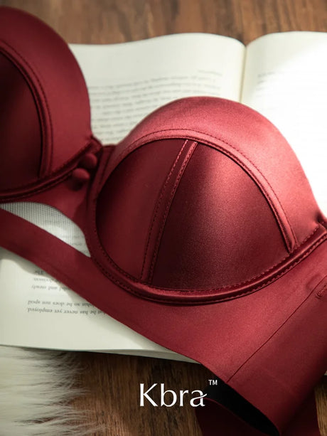 Japanese Anime Set Victoria's Style Half Cup Minimiser & Knickers | Push Up for Small Chest Retro sensual Lingerie Bride Gift