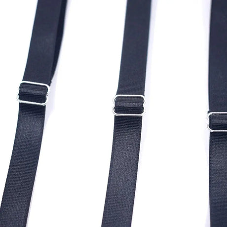 Sexy Adjustable Garter Belt Leg Sock 4/6 Metal Clips Thigh High Stockings Simplicity Elastic Suspenders Belt Women