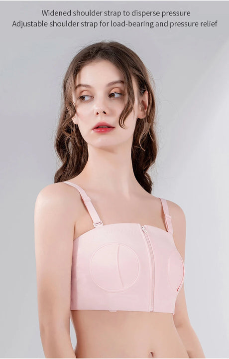 vvocci Hands Free Breastsucking Bra Breastfeeding Underwear New Collection Breastsucking Device Fixed Belt Artifact