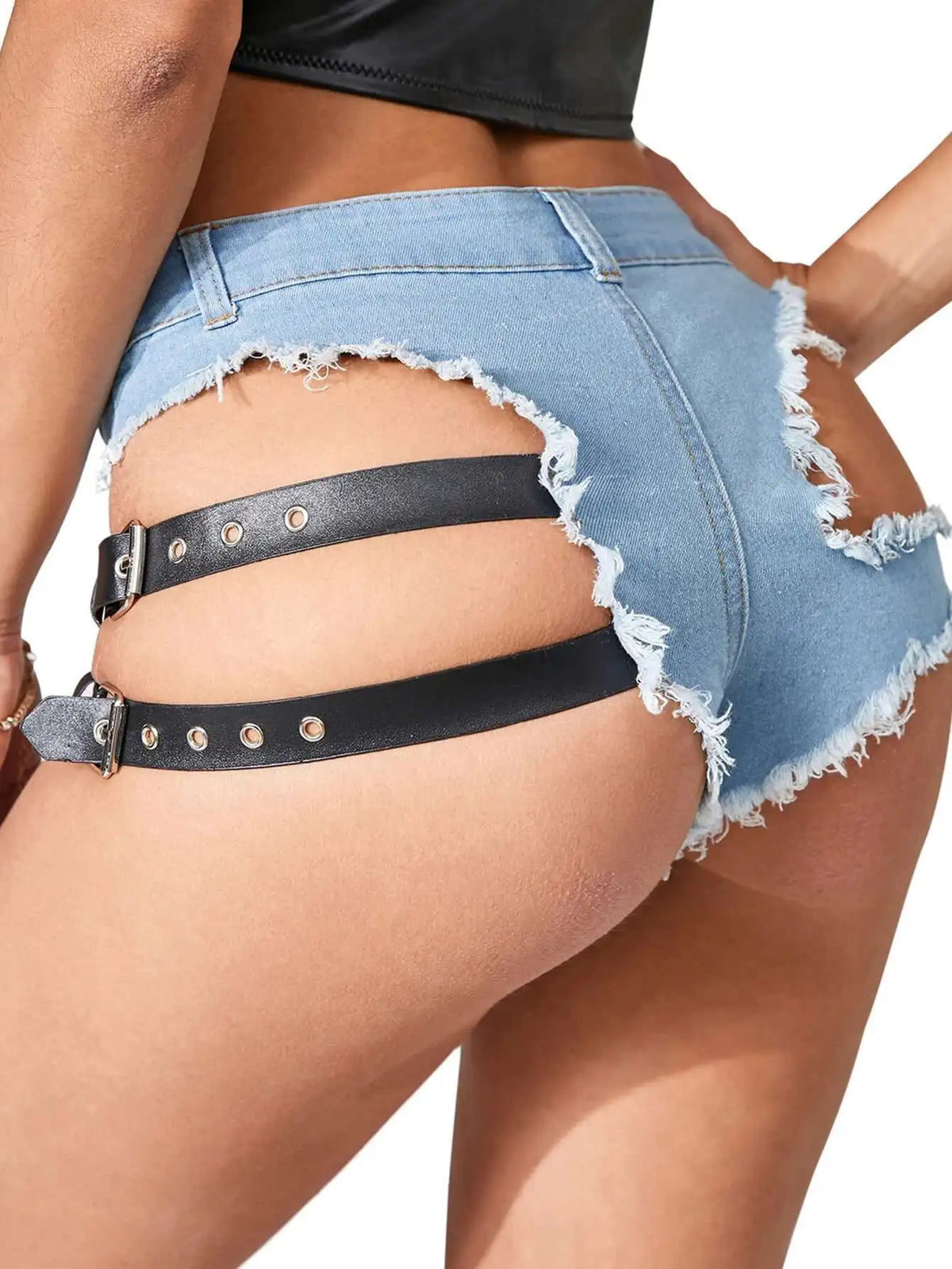 Sexy hole denim shorts women Summer 2026 fashion short Jeans Hot Pants beach Club Jean Shorts woman clothes y2k Low Waist shorts