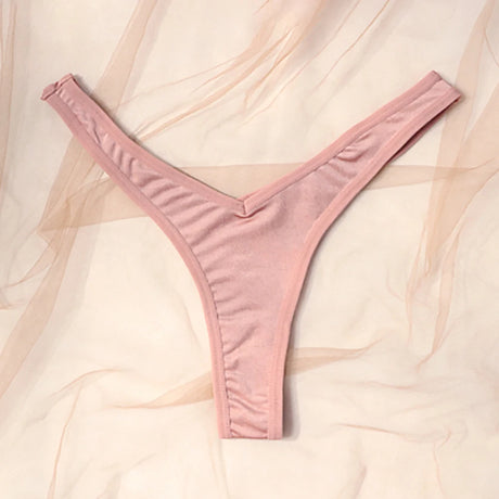 Women's V Waist Sexy Sports Thongs G-string Panties Low Rise Underpants Knicker Fitness T Pants Erotic Lightweight Ladies T-back