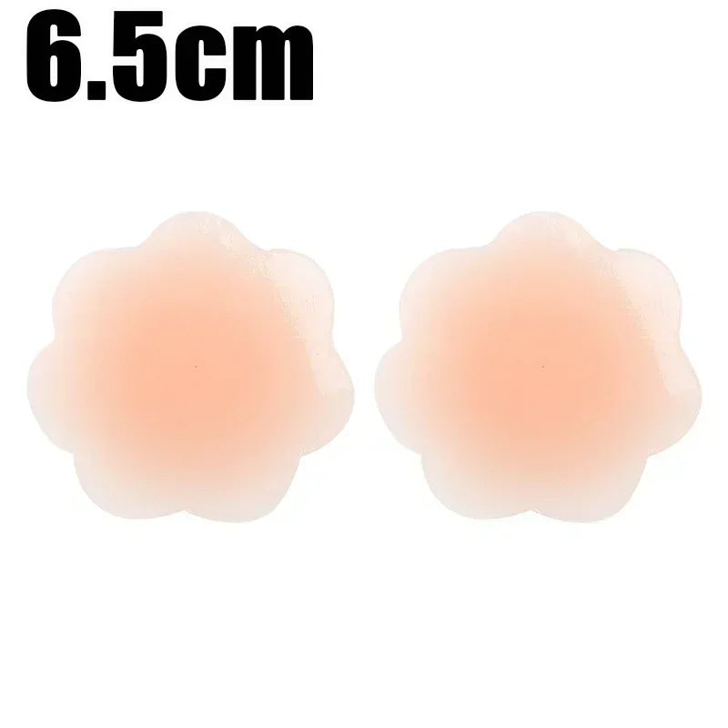 10piars Spring Summer Silicone Nipple Cover Bra Pads for Women Breathable Seamless Thin Bras Nipple Covers Invisible Lift Up Bra