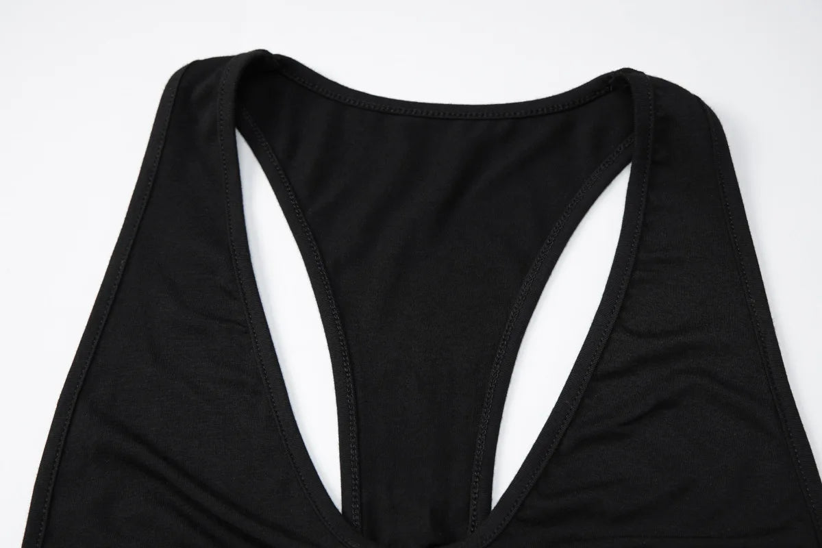 Typhaland Backless Sexy Halter Long Eevning Party Drss Female V Neck Streetwear Dress Hit Girl Slim Female Black Maxi Dress Lady