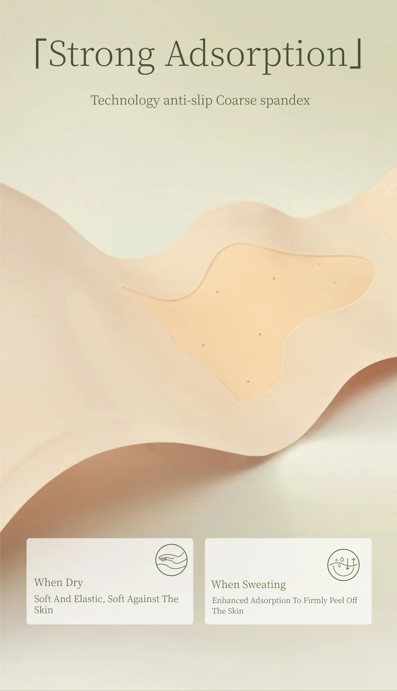 SUJIIN Invisible Strapless Bra for Women Wireless Seamless Push Up Bralette Lady Summer Convertible Multiway Lift Bras Female