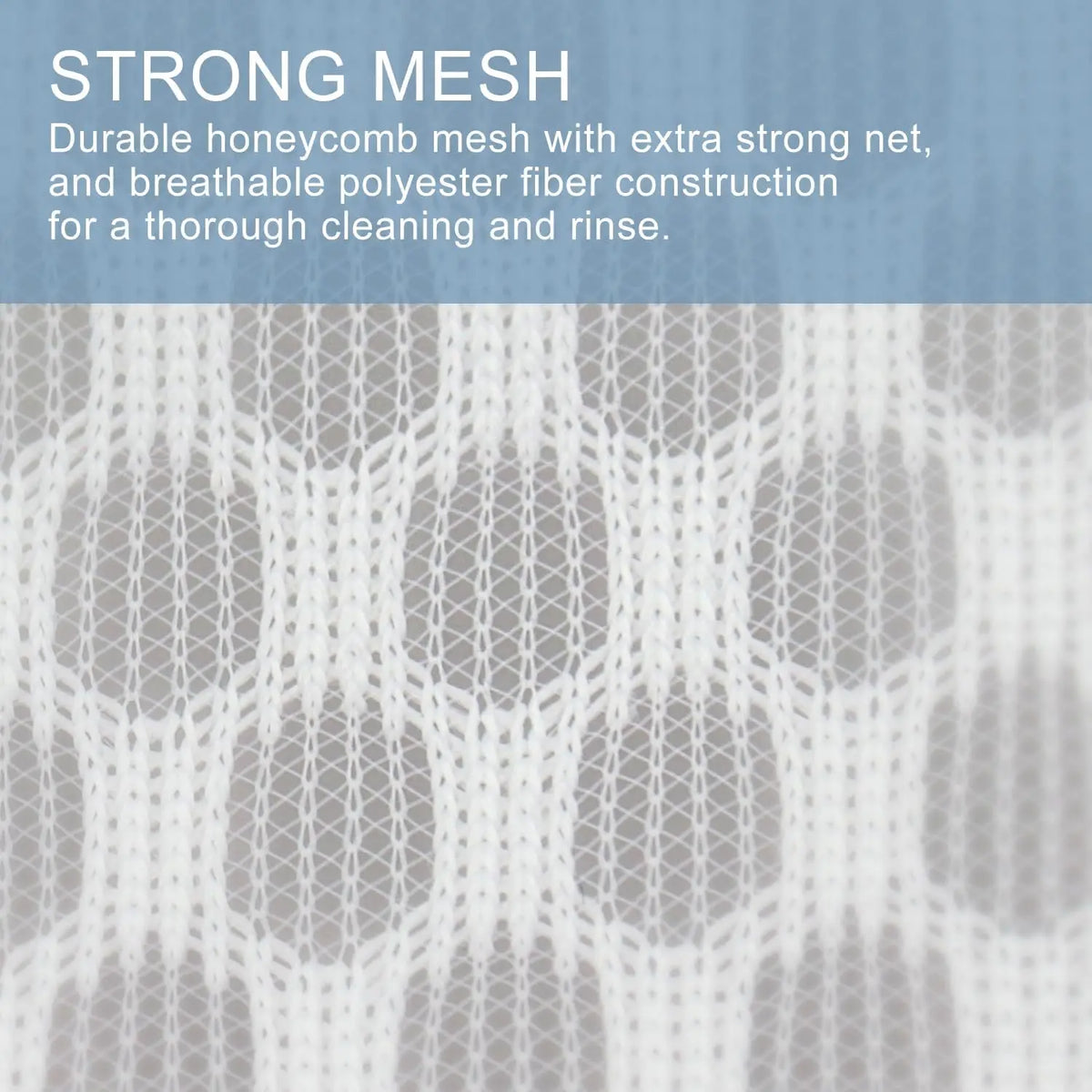 3Pcs Durable Honeycomb Mesh Laundry Reusable Washing MachinesBags clothes lingerie bra for Delicates 12 x 16 Inches (3 Medium)