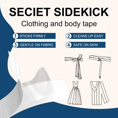108 Pieces/3 Packs, Double-Sided Tape for Fashion Clothing and Body Use, Gentle Body Tape for Women, All-Weather Strong Fabric Tape
