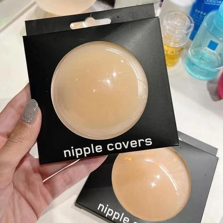 2pcs New Women Invisible Nipple Cover Stickers Self-adhesive Chest Breast Petals Silicone Lift Up Paddings Reusable Patch Bra