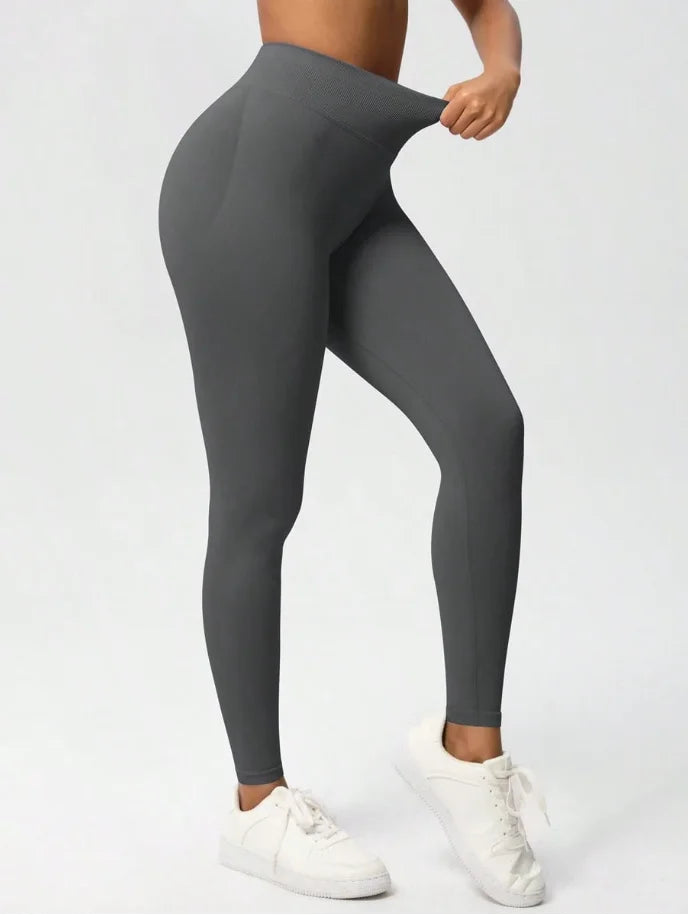 Women's Gym Tight Pants Seamless Yoga Pants Hip Lifting Workout Leggings Fitness Running Compression Sports Tights