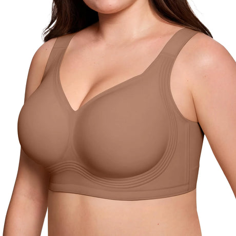 Jelly Bras for Women Non Wired Seamless Gel Plus Size Push Up Bras
