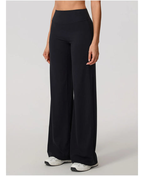 New Summer High Waist Wide-Leg Yoga Joggers Women's Autumn Casual Outdoor Sweatpants Female Straight Tracksuit Bottoms