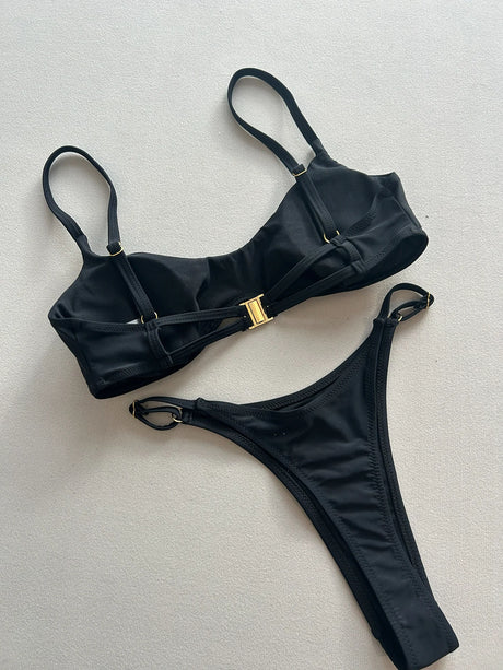 Push Up Bikinis 2025 Sexy Women Swimsuit Swimwear Female Thong High Cut Bikini Set Biquini Bathing Suit Swimming Suit Beachwear