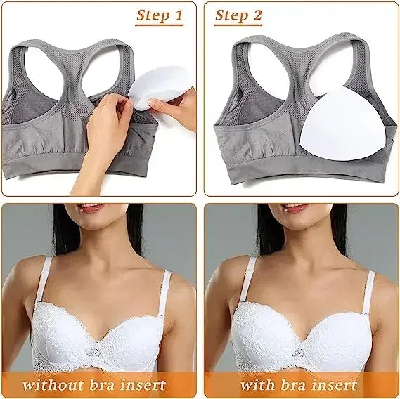 Soft Bra Pads Inserts Removable Bra Pad for Women Breast Push Up Enhancer Bra Pad Sports Bras Cups Insert Bikini Swimsuit