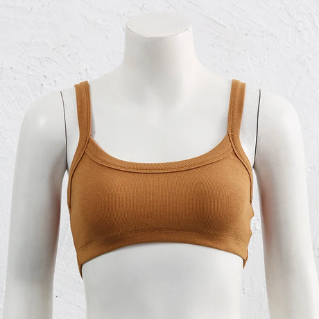 Knitted Cotton Women'S Tube Top Stretchy Ribbed Sleeveless Streetwear Slim White Crop Tops Sexy Summer Tops Cami Femme