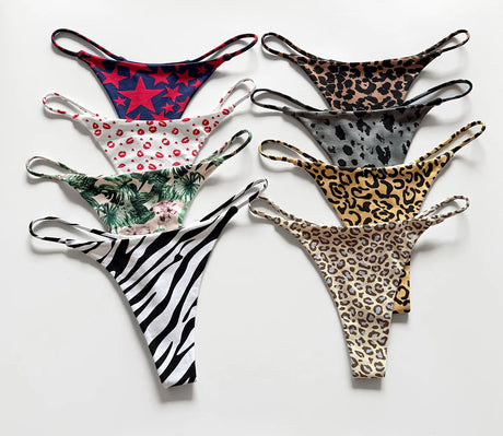 Cotton Thong Women Panties Sexy Briefs T-back Low Waist G String Underwear Seamless Sports Bikini Female Lingerie Size S-XXL