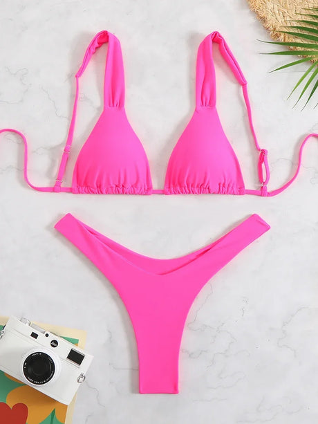 Sexy Micro Bikini Swimsuit 2026 Women Female Swimwear Thong Brazilian Bikinis Sets Woman Two-piece Bathing Suit Swim Beach Wear