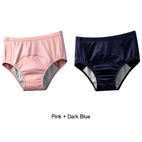 Incontinence Briefs Breathable Unisex Panties Set Pack Leak Proof Period Underwear for Women Plus Size Panties Lingerie Women's