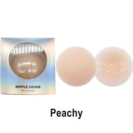 Non Adhesive Body Nipple Covers Reusable Silicone Nipple Pasties No Show Breast Petals Invisible Chest Stickers Boob Tape