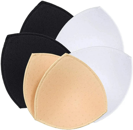 Soft Bra Pads Inserts Removable Bra Pad for Women Breast Push Up Enhancer Bra Pad Sports Bras Cups Insert Bikini Swimsuit