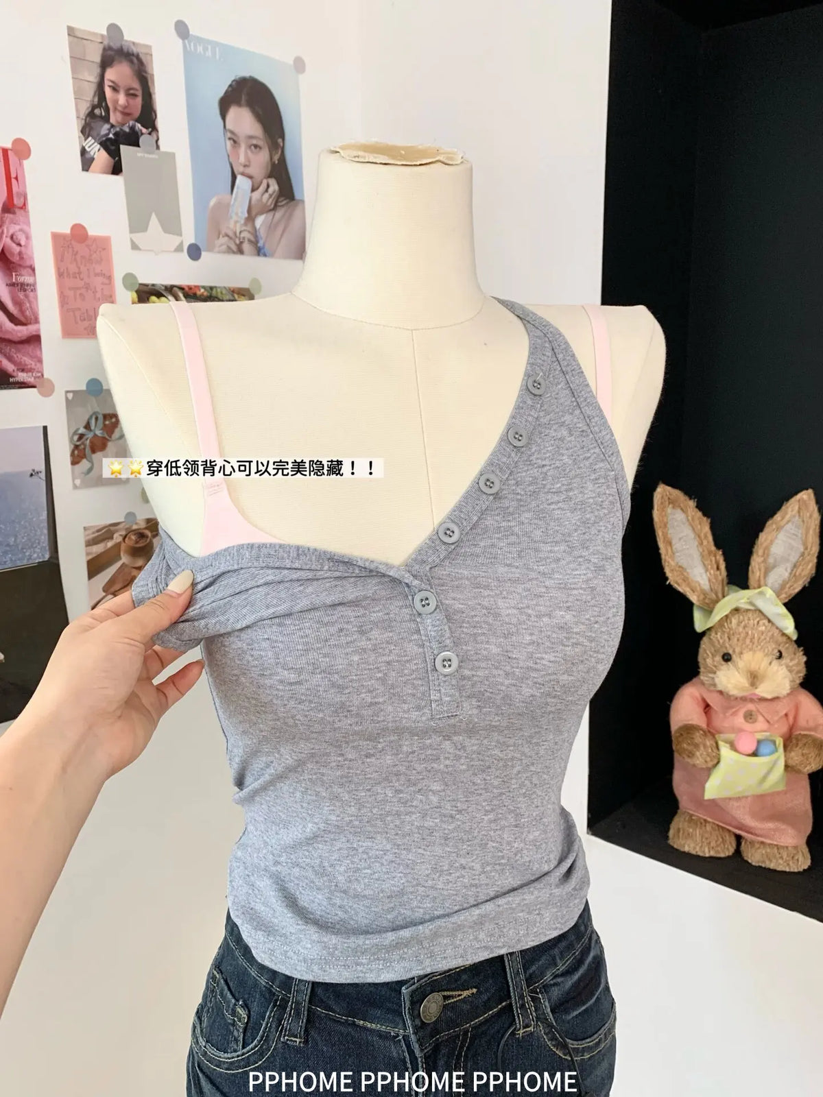Plunge Neck Floral Demi Cup Bra Small Bust Wirefree Push Up Seamless Invisible Thin Cute Teen Girls Daily Wear Underwear