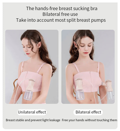 vvocci Hands Free Breastsucking Bra Breastfeeding Underwear New Collection Breastsucking Device Fixed Belt Artifact
