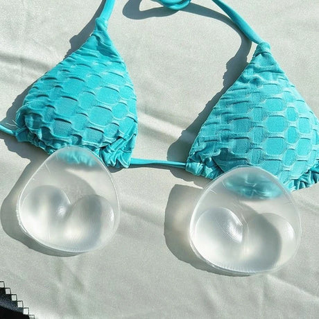 Invisible Push-up Silicone Bra Pads New Thicken Women Bikini Inserts for Swimsuit Chest Pad Skin Color Enhancers Nipple Cover
