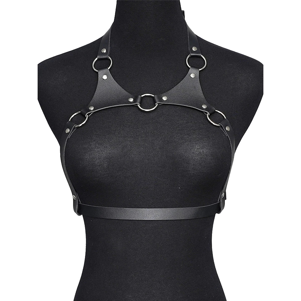 Leather Chest Harness for Women Fashion | Leather Chest Harness Accessories for Party, Dating, and Style | Leather Bra Harness