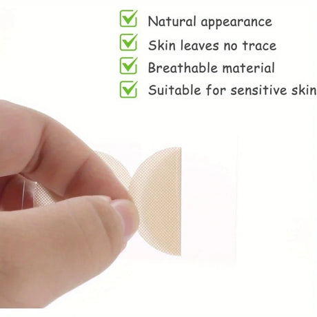 10/20/50/100/200-Pack Ultra-Thin And Soft Men'S Disposable Invisible Nipple Stickers, Mesh Fabric Chest Protectors, Suitable For