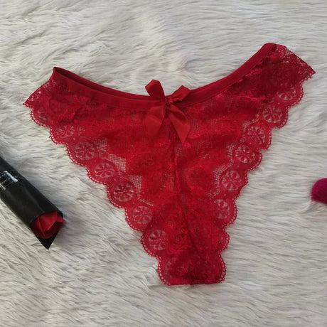 Sexy Lace Thong Women Butterfly Low Waist Panties Transparent Underwear Ladies Briefs Lingere Panty Underware Womens Lingerie