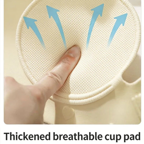 Sexy Seamless Half Cup Push-Up Bra Wire-Free Backless Stick-On Invisible Strapless for Small Breasts Underwear