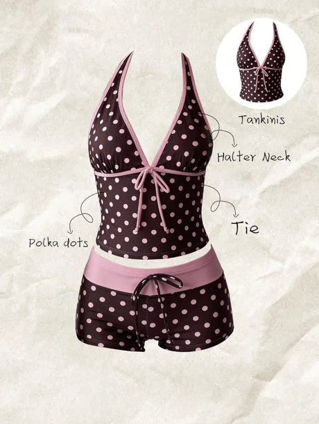 Women Triangle Bikini Set Halter Tie-Up Two Piece Swimsuit Thong Bottom Bathing Suit Beachwear