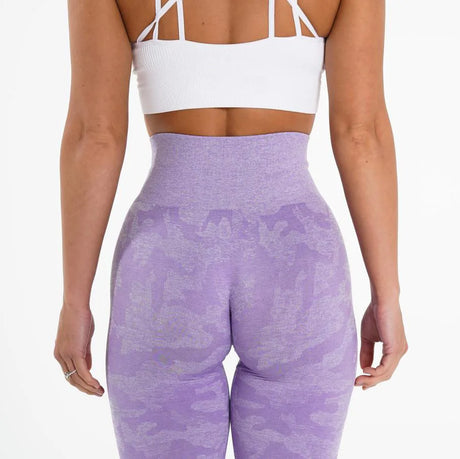 Scrunch Butt Sports Leggings Booty Fitness Tights Gym Leggings Sportswear Camo Seamless Leggings Women High Waist Yoga Pants