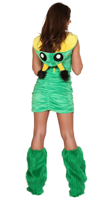Halloween Costume Woman Furry Monster Fox Cat Cosplay Clothes Nightclub Party Dress up Rave Outfit Stage Wear 2025