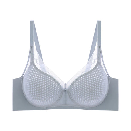 Big Chest Appears Small Bra for Women Lightweight Breathable Seamless Soft Support Breast Collection Anti Sagging Bra OWD6105