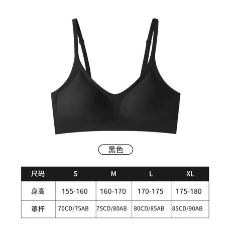 Women's Soft Support Seamless Underwear Breathable Light Thin Bra Style Comfortable Gathering No Steel Ring Collection