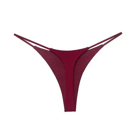 Cotton Thong Women Panties Sexy Briefs T-back Low Waist G String Underwear Seamless Sports Bikini Female Lingerie Size S-XXL