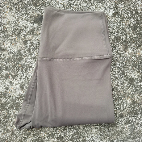 Solid Color Back Waist Pocket High Waist Yoga Legging Women Sport Cropped Pants Butter Athletic Gym Comprehensive Training Jog