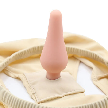 Women Chastity Panties Belt with Plug Lingerie Bondage Thongs Anal Dildo Underwear Adult Game Sex Toys for Women Lesbian 18+