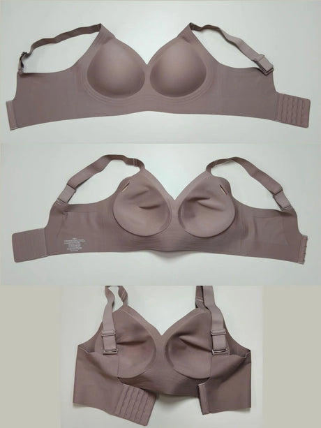 Jelly Bras for Women Non Wired Seamless Gel Plus Size Push Up Bras